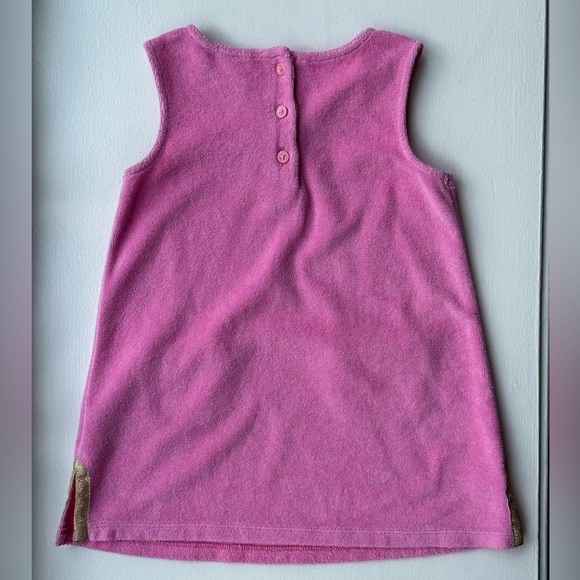 Janie and Jack Pink Terrycloth Dress Swim Coverup 2T - Picture 5 of 7